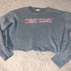 John Galt West Coast Cropped Crew Neck